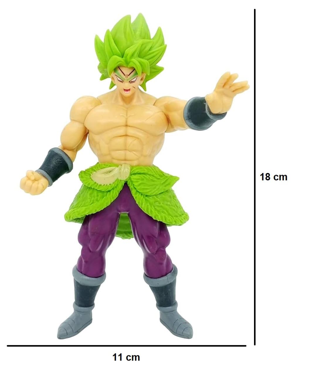 Dragon Ball Super – Super Saiyan Full Power Broly Collectible Action Figure - Image 2